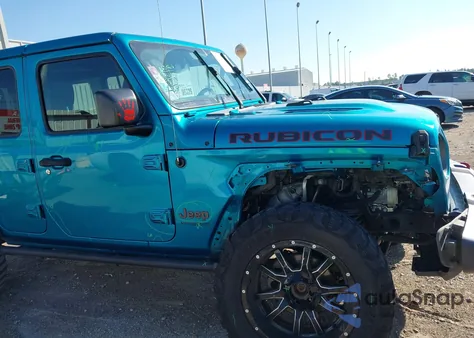 2019 Jeep Wrangler Unlimited Rubicon из США, поврежденный, VIN 1C4HJXFG7KW614461